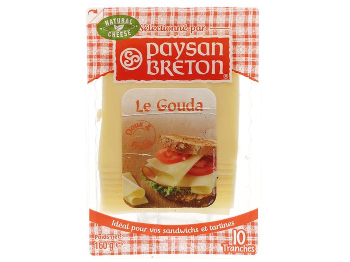 Phô mai lát Paysan Breton Gouda hình 2