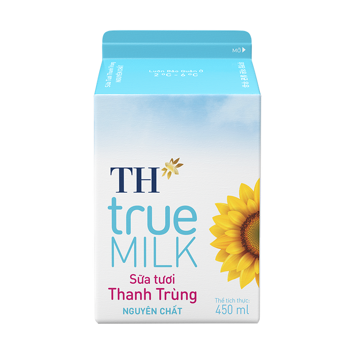 Sữa tươi thanh trùng TH true MILK nguyên chất - Hình ảnh 1