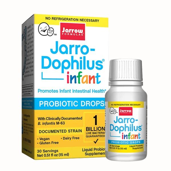 Hình ảnh men vi sinh Jarrow Formulas Jarro-Dophilus Infant Probiotic Drops số 1