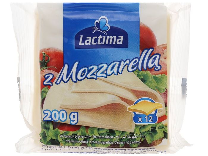 Hình ảnh Phô mai lát Lactima Mozzarella 2