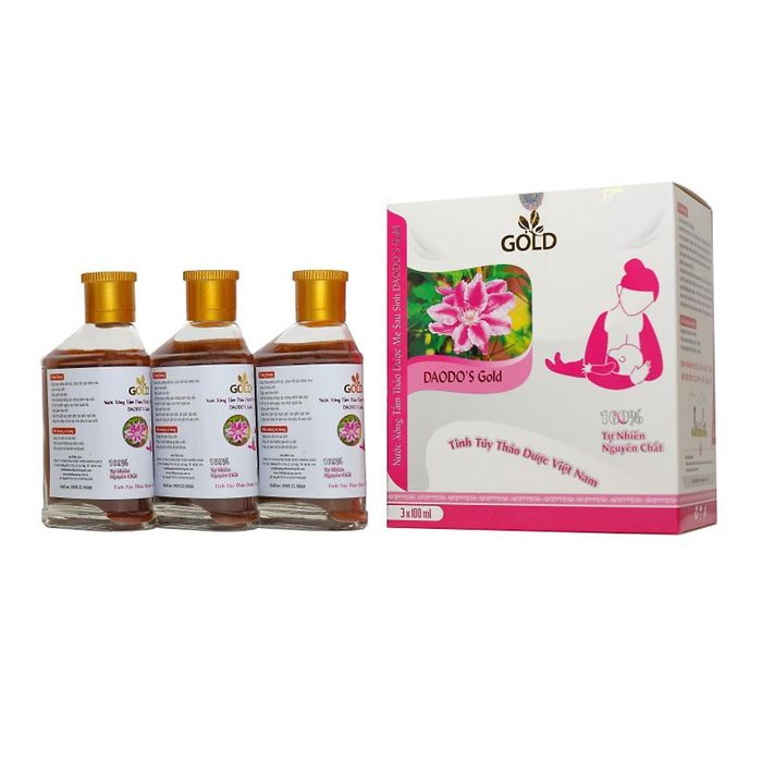 Nước tắm thảo dược cho mẹ sau sinh DAODO'S Gold - Hình ảnh 2