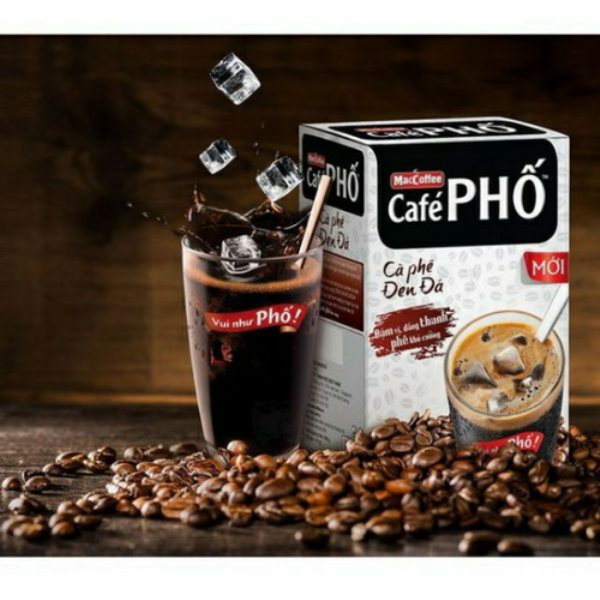 Hình ảnh cà phê đen đá MacCoffee Café Phố số 2