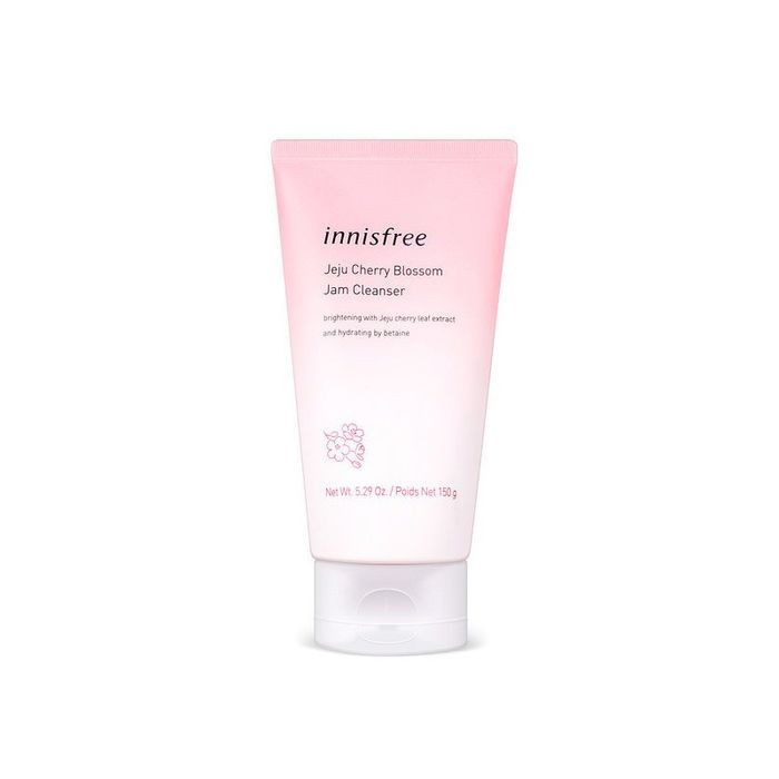 Sữa rửa mặt dạng gel chiết xuất lá hoa anh đào Innisfree Jeju Cherry Blossom Jam Cleanser - Ảnh 1