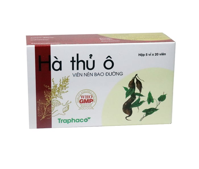 Hình ảnh viên nhai Hà Thủ Ô Traphaco 1