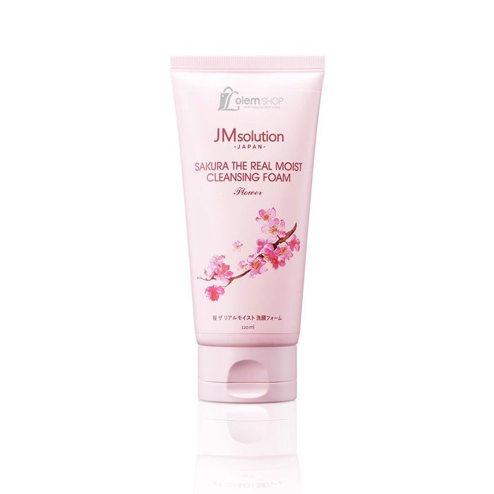 Sữa rửa mặt Jm Solution Japan Sakura The Real Moist Cleansing Foam - Ảnh 2