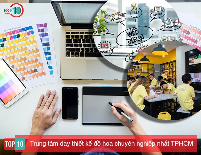 Các trung tâm đào tạo thiết kế đồ họa tại TP.HCM