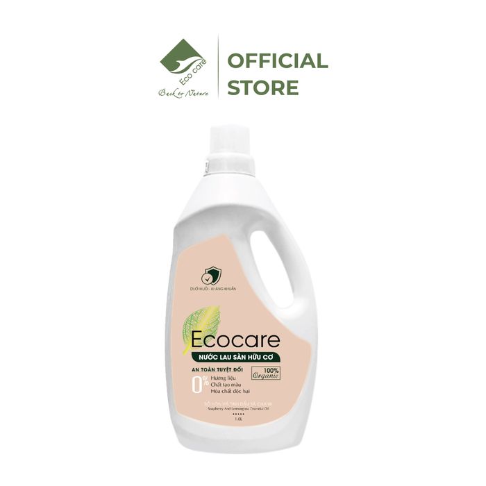 Nước lau sàn hữu cơ bồ hòn (Ecocare) - Hương Sả Chanh - Hình ảnh 2