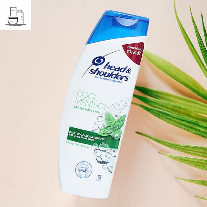 Hình ảnh Dầu gội trị gàu bạc hà Head & Shoulders 2in1 Menthol Fresh 1