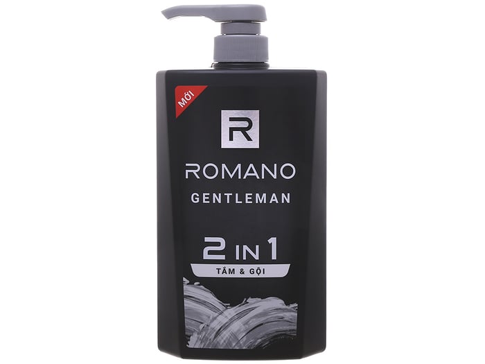 Hình ảnh Sữa tắm gội 2 in 1 Romano Gentleman số 2