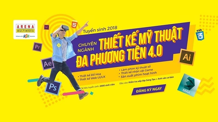 Học thiết kế đồ họa tại FPT-Arena