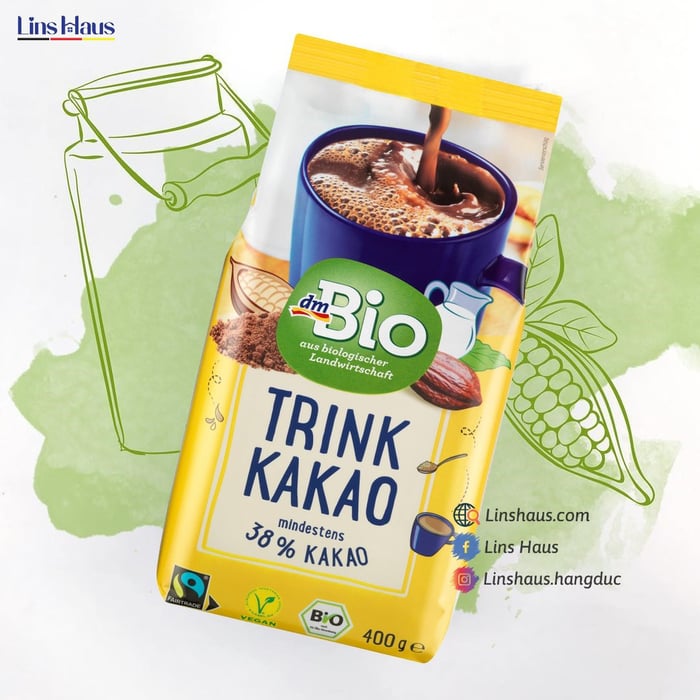 Hình ảnh bột cacao hữu cơ dmBio 2