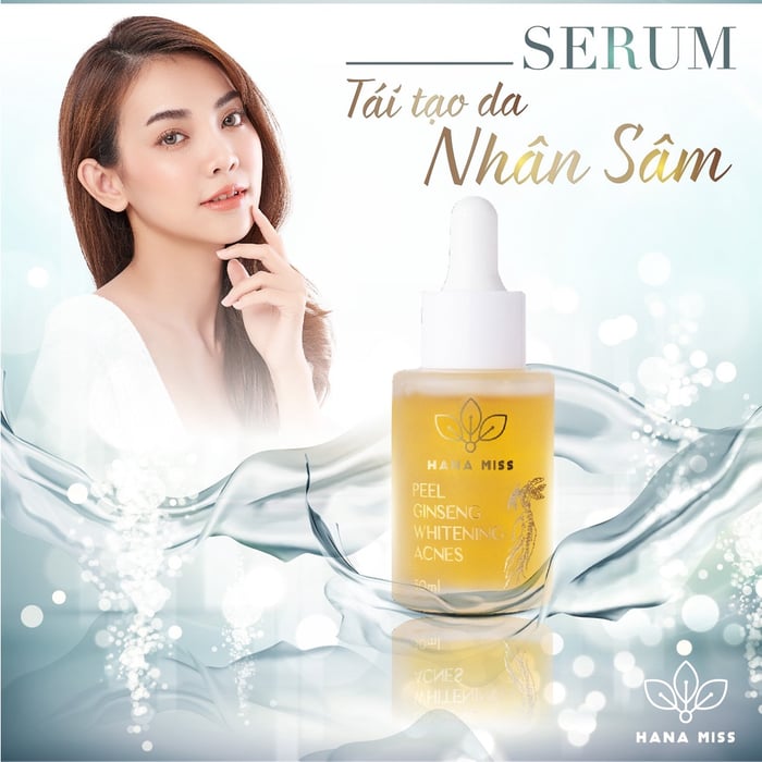 Hình ảnh serum Peel Nhân Sâm Hana Miss