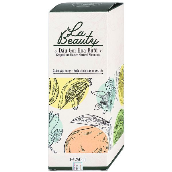 Hình ảnh 2 của Dầu Gội Hoa Bưởi La Beauty - Giảm Gãy Rụng, Kích Thích Mọc Tóc