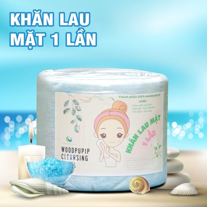 Hình ảnh khăn mặt khô Krclean số 1