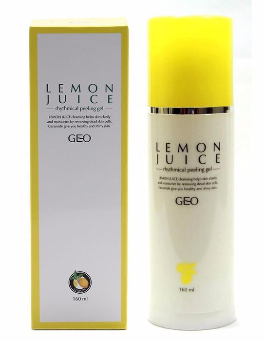 Hình ảnh kem tẩy da chết Geo Lamy Lemon Juice