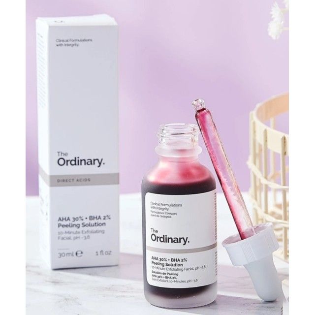 TINH CHẤT TẨY TẾ BÀO CHẾT HÓA HỌC THE ORDINARY AHA 30% + BHA 2% PEELING SOLUTION - Hình ảnh 1