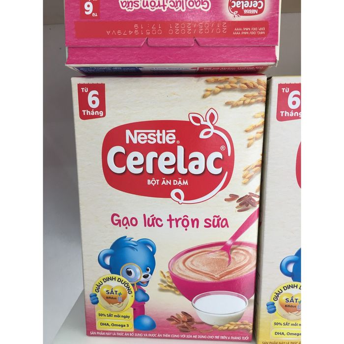 Hình ảnh bột ăn dặm Nestlé Cerelac gạo sữa 2