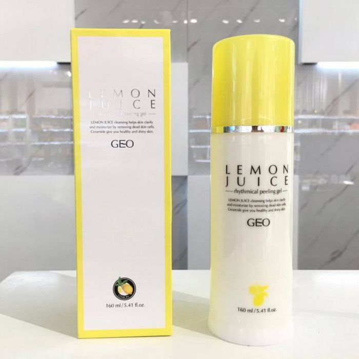 Hình ảnh 2 của gel tẩy da chết Geo Lamy Lemon Juice