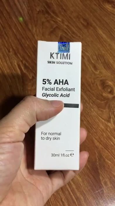 Tẩy Da Chết Hóa Học Ktimi 5% AHA Facial Exfoliant Glycolic Acid – Ảnh 1