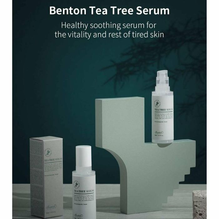 Tinh Chất Benton Tea Tree Serum Điều Trị Mụn Chiết Xuất Tràm Trà - Hình 2