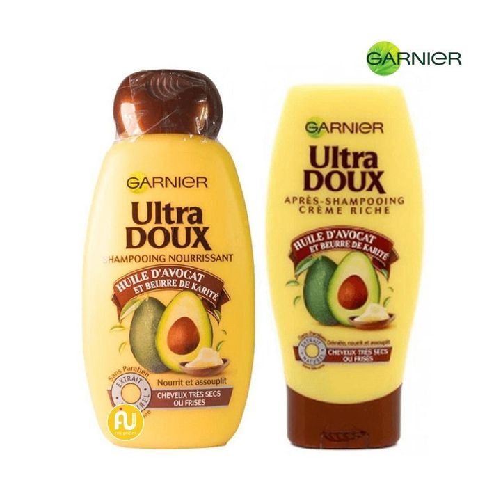 Hình ảnh dầu gội Garnier Ultra Doux với chiết xuất bơ, ảnh 2