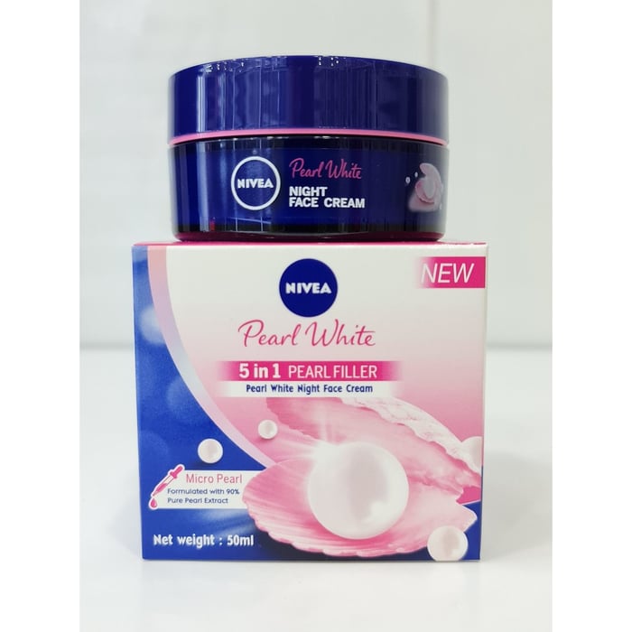 Hình ảnh kem dưỡng sáng da chiết xuất ngọc trai NIVEA số 1