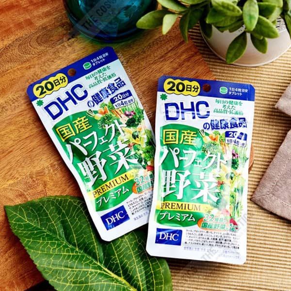 Hình ảnh viên uống rau củ DHC Domestic Perfect Vegetables Premium 2