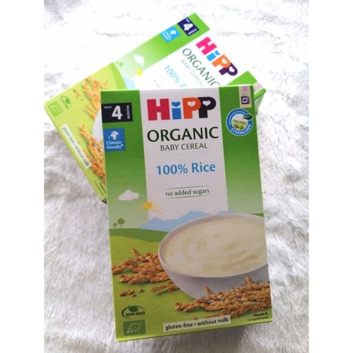 Hình ảnh bột ngũ cốc Hipp Organic gạo nhũ nhi 100% Rice 1