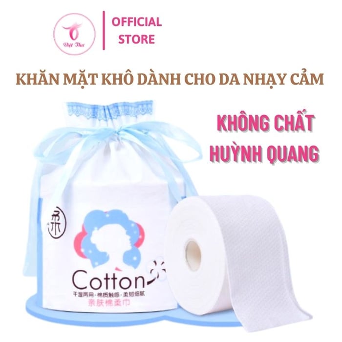 Hình ảnh khăn lau mặt dùng một lần Việt Thư