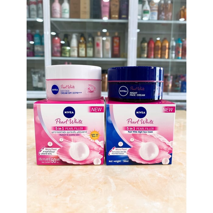 Hình ảnh kem dưỡng sáng da ngọc trai NIVEA số 2