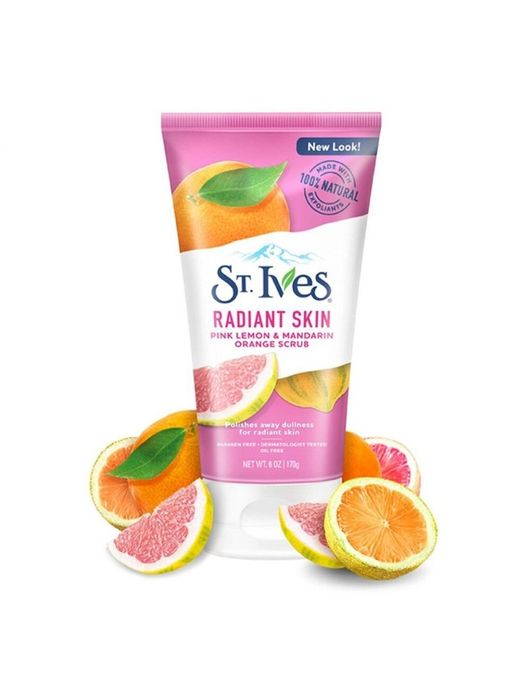 Hình ảnh 2 của sữa rửa mặt làm sáng da chanh hồng St.Ives Radiant Skin