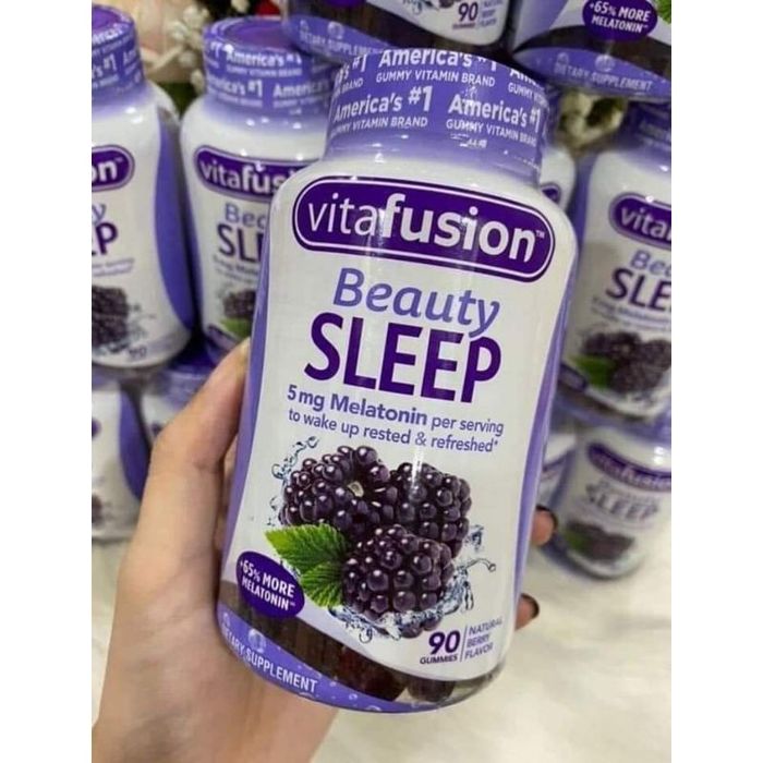 Hình ảnh kẹo dẻo Vitafusion Beauty Sleep 5mg Melatonin 2