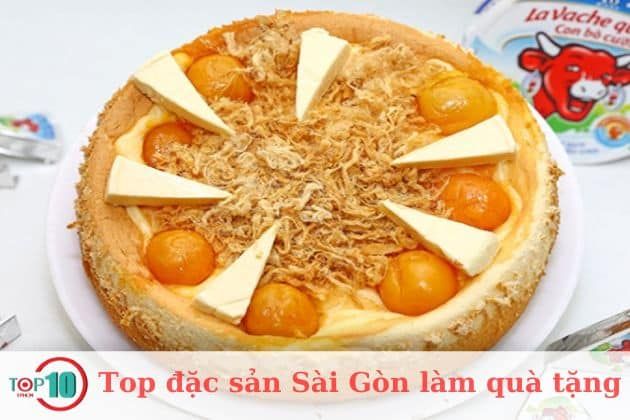 Bánh bông lan trứng muối