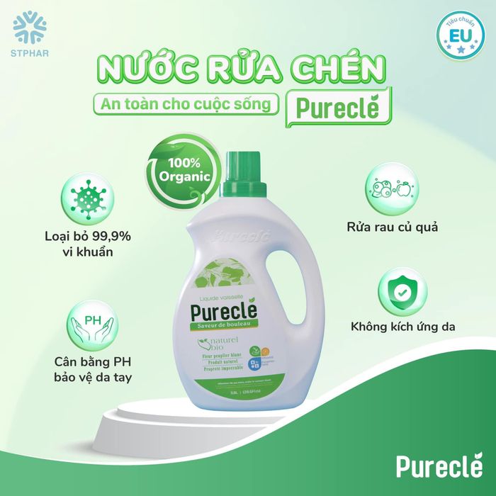 Nước Rửa Chén Pureclé hình ảnh 2