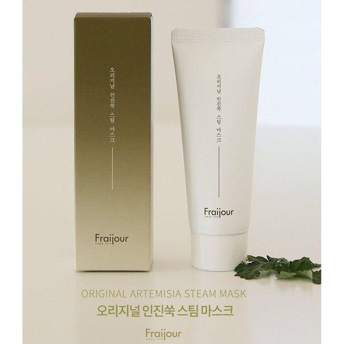 Hình ảnh mặt nạ nóng chiết xuất ngải cứu Tây Original Artemisia Steam Mask Fraijour số 2