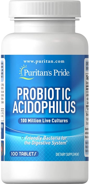 Hình ảnh Men vi sinh Probiotic Acidophilus Puritan's Pride - Ảnh 1