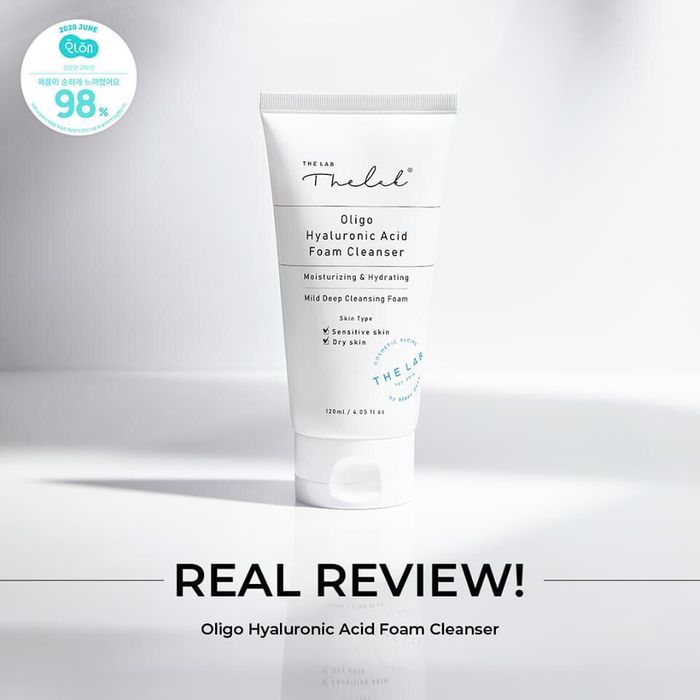 Hình ảnh sữa rửa mặt tạo bọt cấp ẩm sâu Oligo Hyaluronic Acid Foam Cleanser THE LAB by blanc doux - Ảnh 2