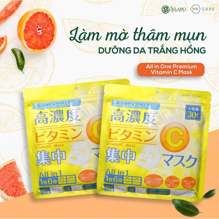 Mặt nạ CC Melano vitamin C hình ảnh 1