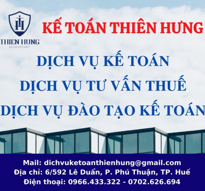 Kế toán Thiên Hưng - Hình ảnh 1