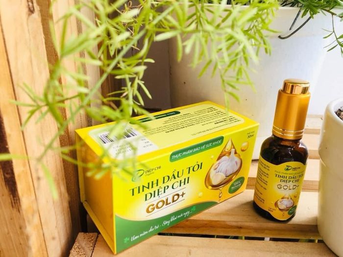 Hình ảnh 1 của dầu tỏi Diệp Chi Gold Plus