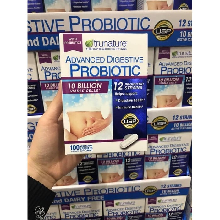 Viên Uống Trunature Advanced Digestive Probiotic - Hình 1