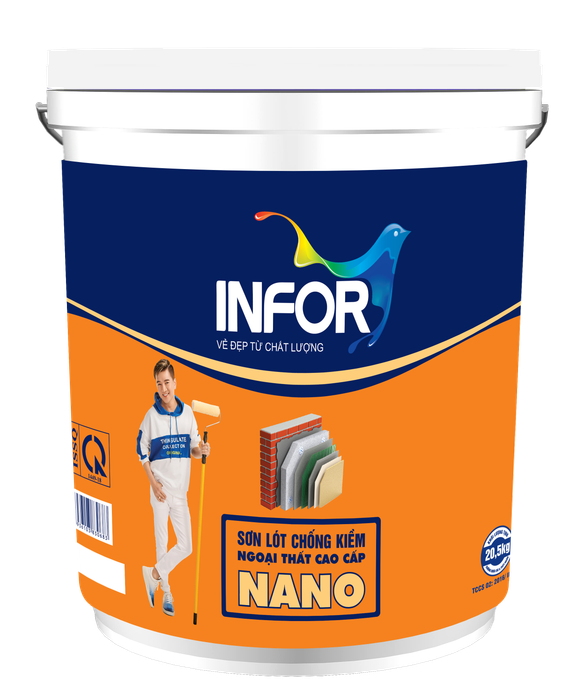 Sơn lót chống kiềm Infor Nano ngoại thất ảnh 1