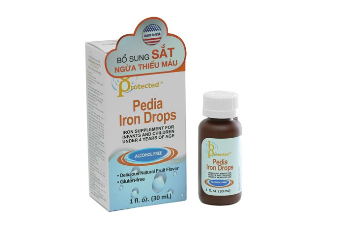 PEDIA IRON DROPS - SẮT BỔ SUNG CHO TRẺ EM - Hình ảnh 2