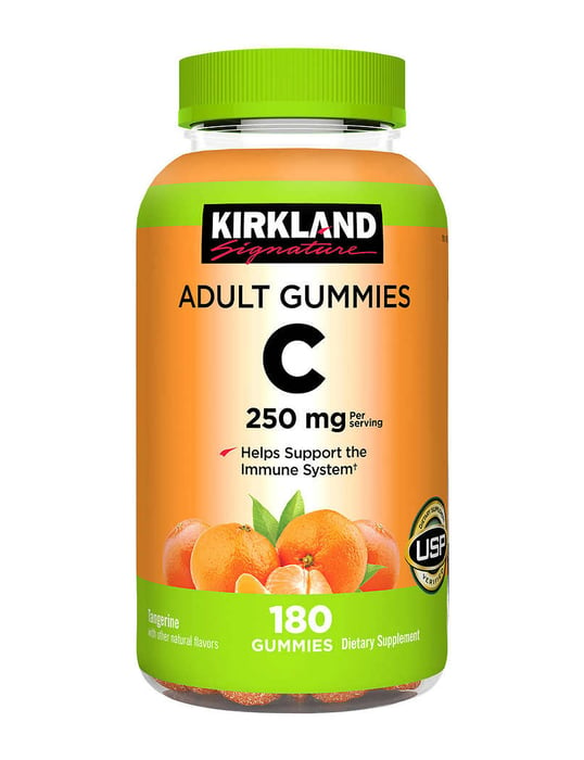 Ảnh kẹo dẻo Vitamin C Kirkland Adult Gummies C