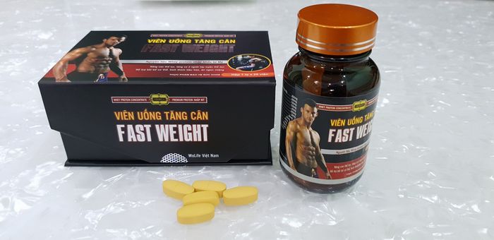 Viên Uống Fast Weight Hỗ Trợ Tăng Cân Hình 1