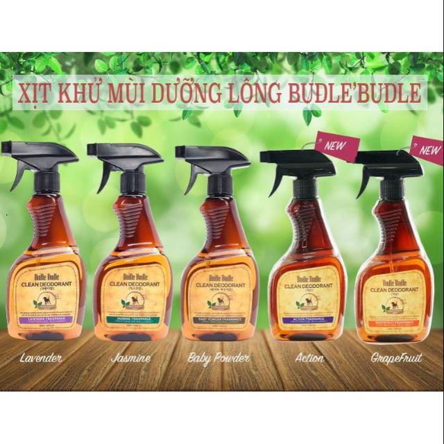 Hình ảnh 2 của Xịt Khử Mùi Budle Budle Clean Deodorant