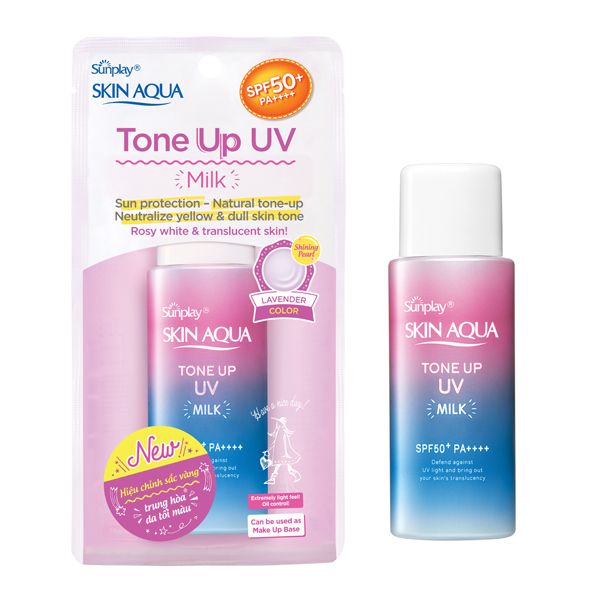 Sữa Chống Nắng Sunplay Skin Aqua Tone Up UV Milk SPF50+ PA++++ - Hình 2