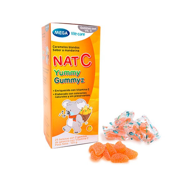 Hình ảnh 1 của kẹo dẻo Nat C Yummy Gummyz bổ sung Vitamin C