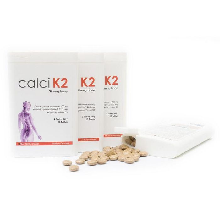 Hình ảnh Viên Uống Bổ Sung Canxi Ngăn Ngừa Loãng Xương Calci K2 DAO Nordic Health