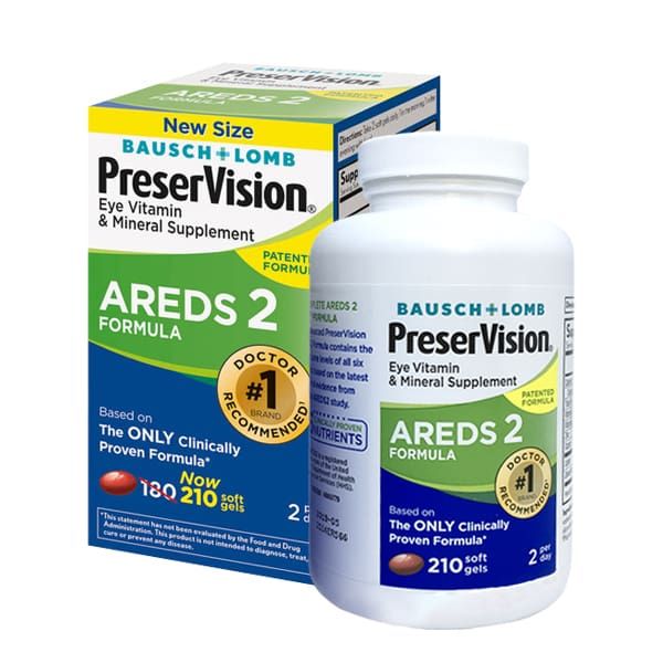 Hình ảnh Viên uống bổ mắt PreserVision Areds 2 Formula số 1